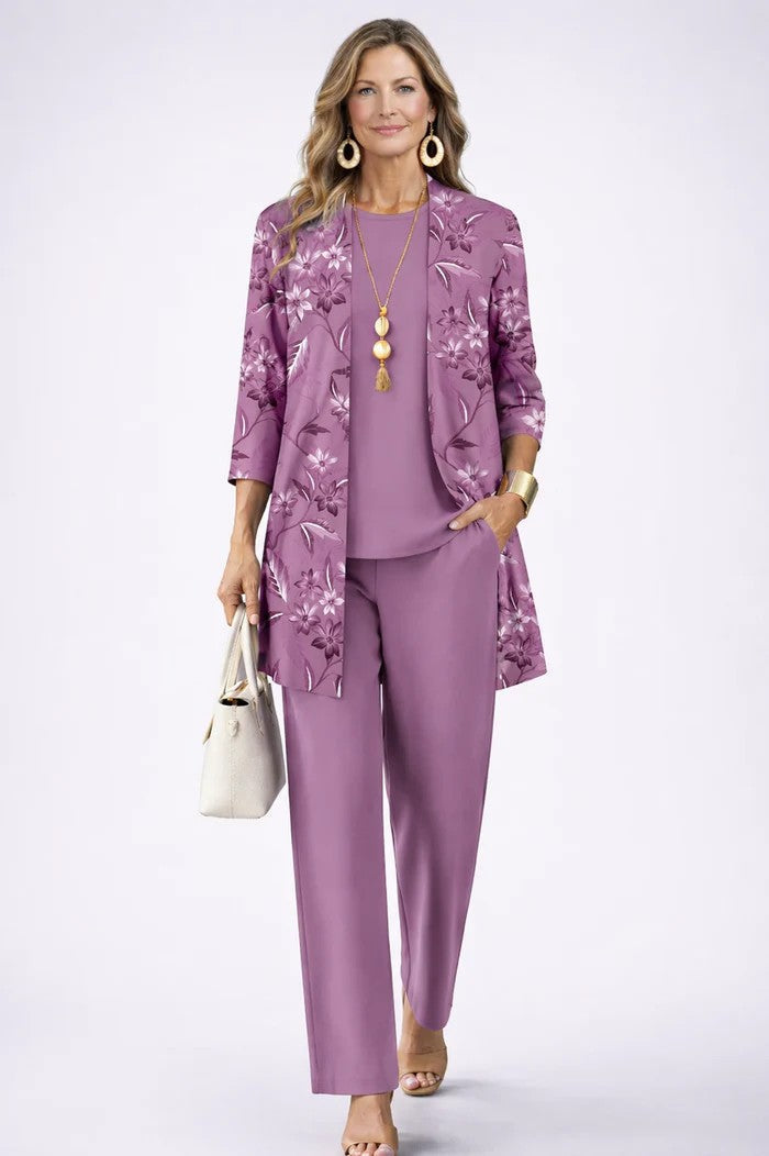 Adelheid | Elegantes dreiteiliges Damenset