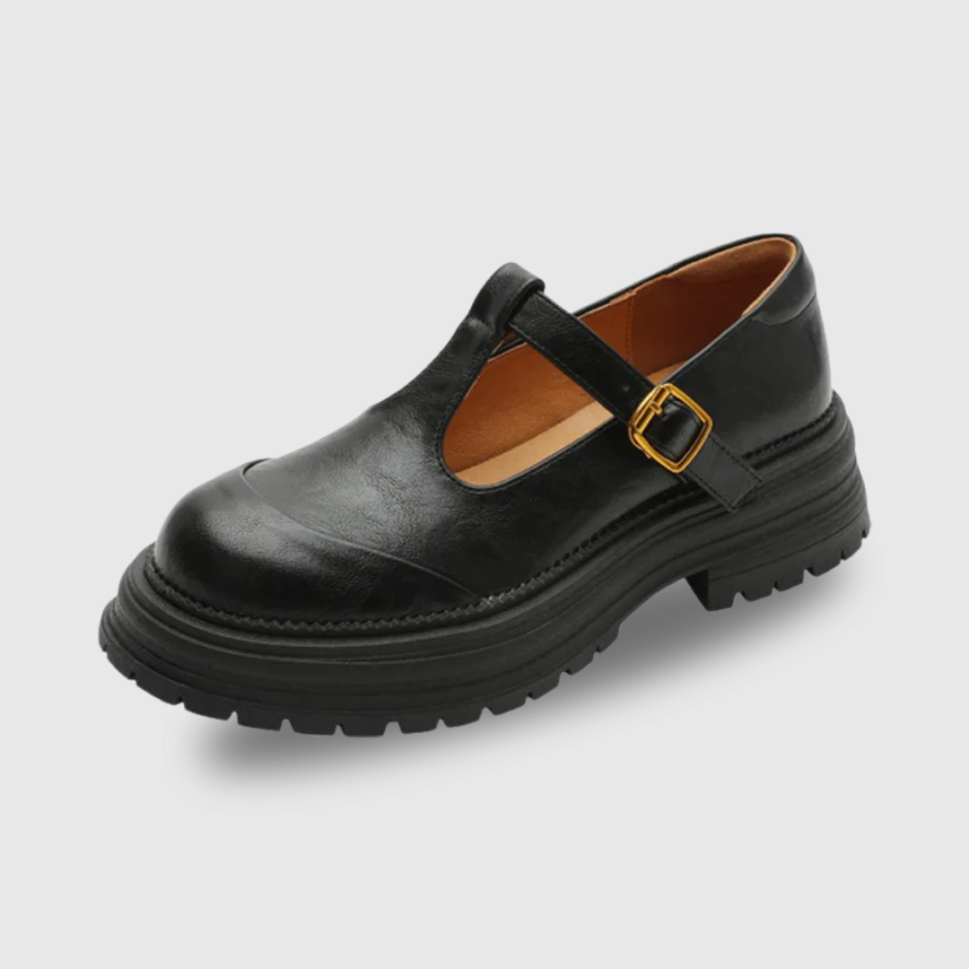 Daria – Vintage-T-Steg-Schuhe