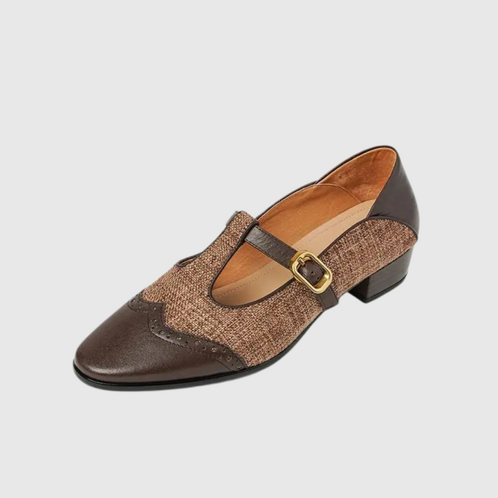 Vera – Vintage-Schuhe mit Schnalle