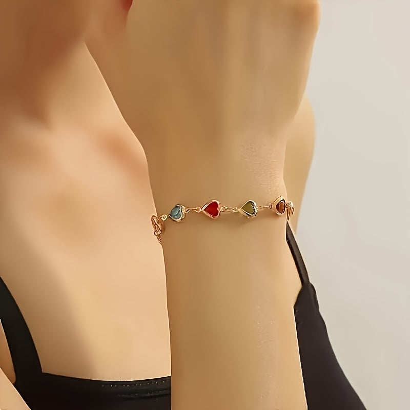 Merle | Armband mit Herzanhänger