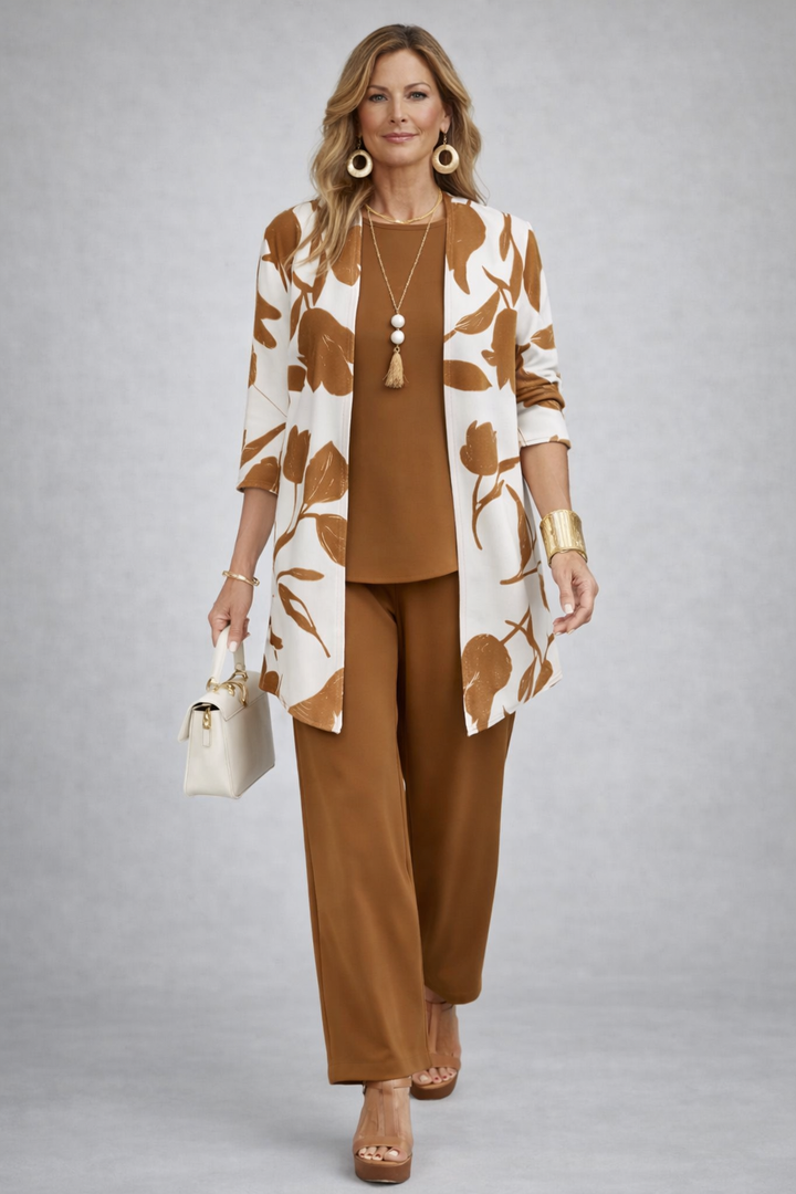 Gerlinde | Elegantes dreiteiliges Damenset