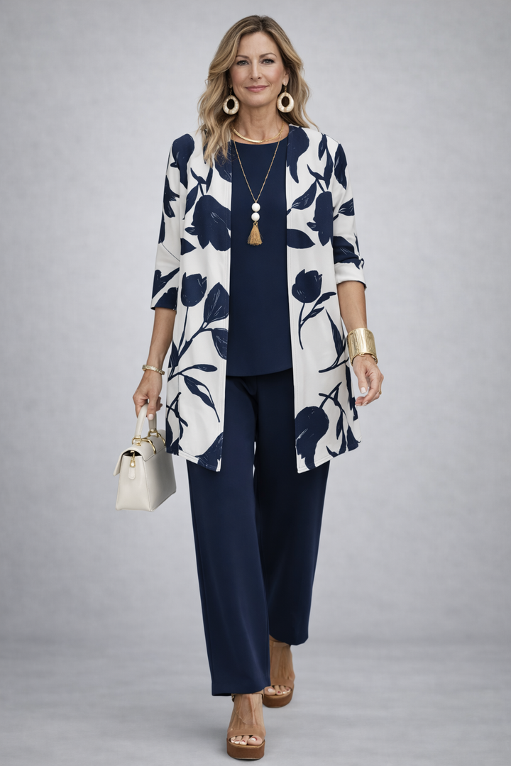 Hannelore | Elegantes dreiteiliges Damenset