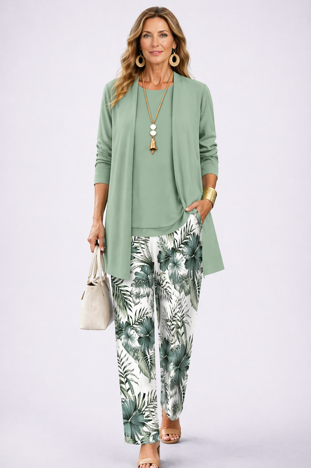 Karoline | Elegantes dreiteiliges Damenset