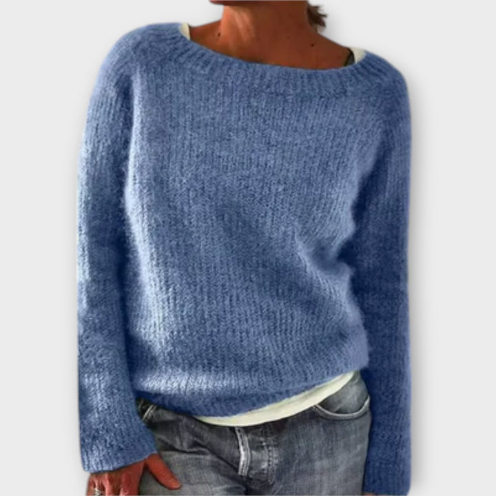 Ines™ | Pullover in warmem Senfgelb