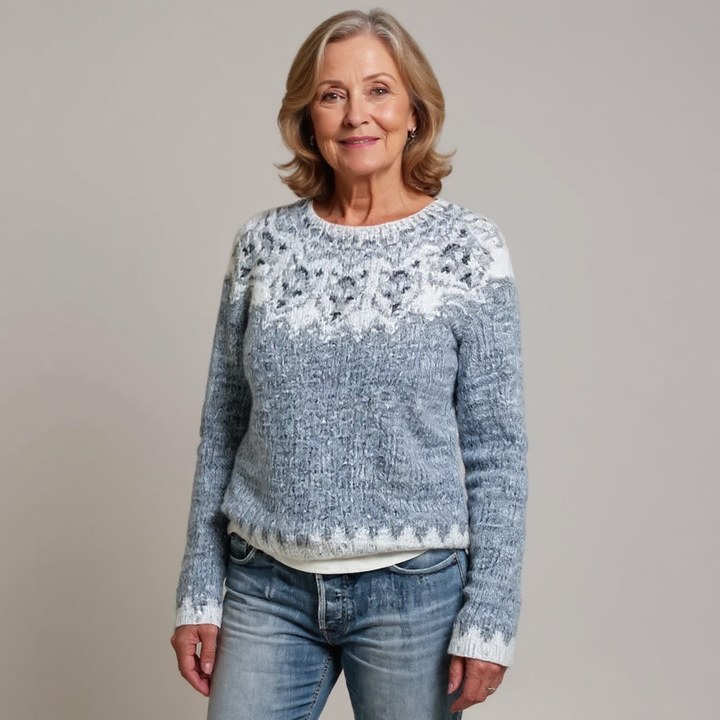 Dorothea™ | Pullover mit Frostmuster