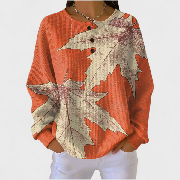 Sina™ | Pullover mit Ahornblättern
