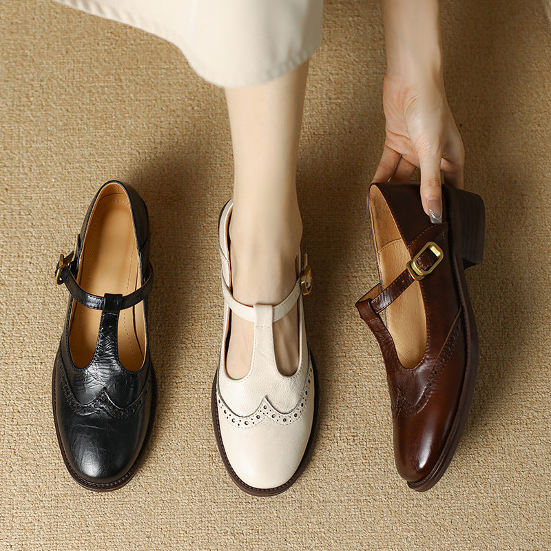 Nora – Klassische Damen-Riemchenschuhe