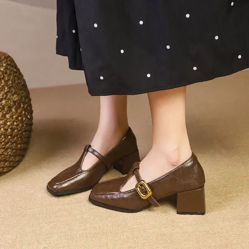 Anni – Zeitlose Damen-Schuhe mit mittelhohem Absatz