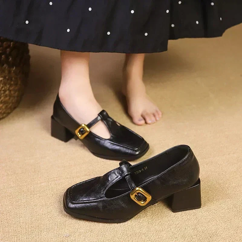 Anni – Zeitlose Damen-Schuhe mit mittelhohem Absatz