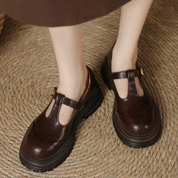 Daria – Vintage-T-Steg-Schuhe