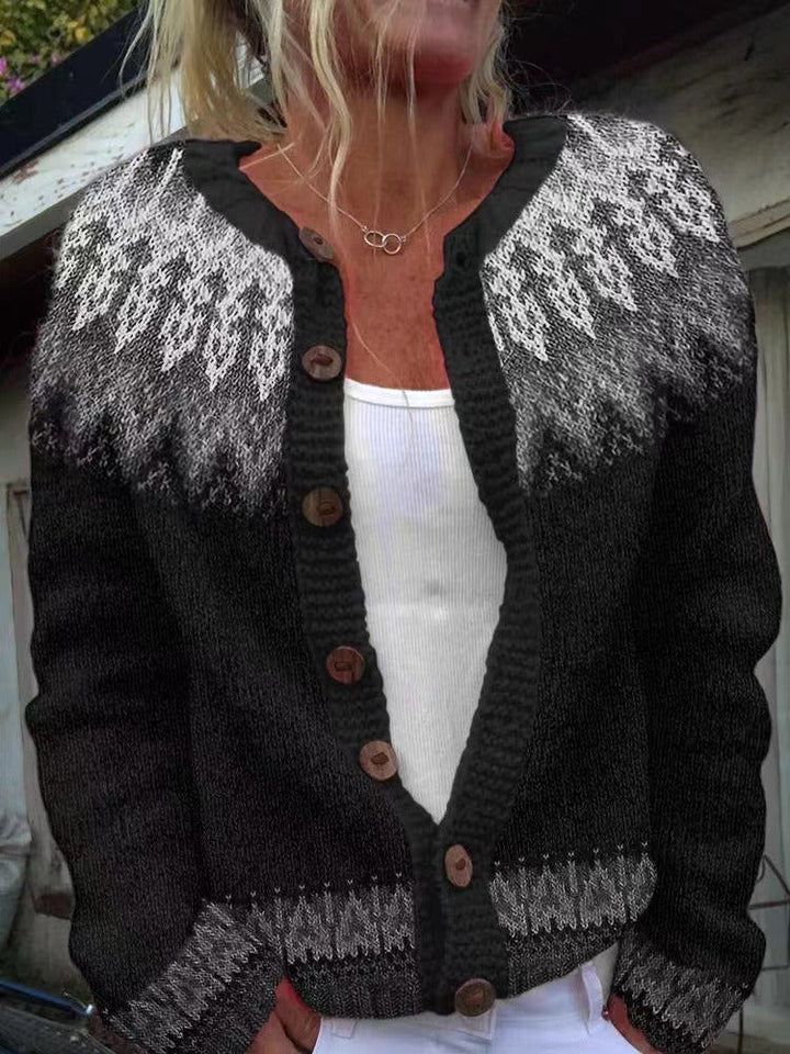Klara | Strickjacke im isländischen Vintage-Stil