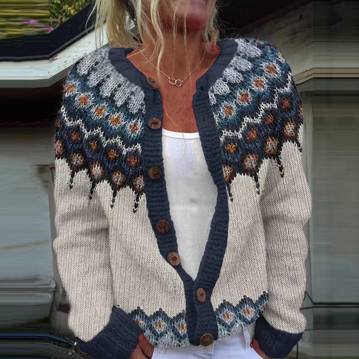 Gerda | Strickjacke im isländischen Vintage-Stil