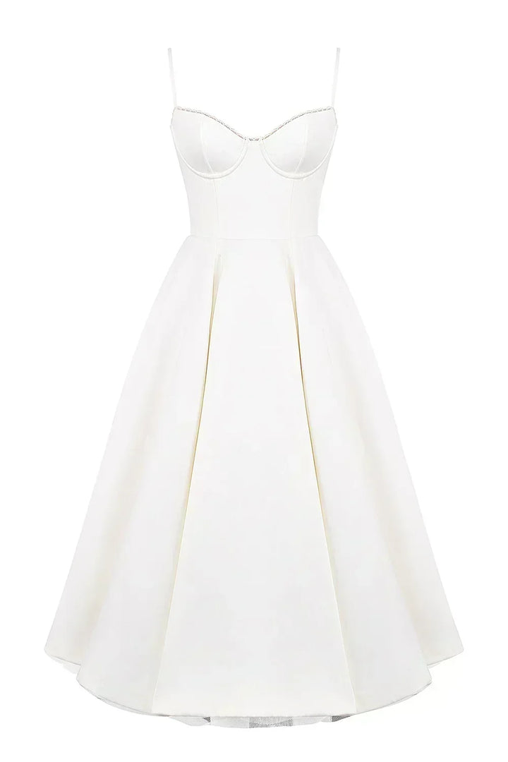 Britta | Midikleid aus Luxus