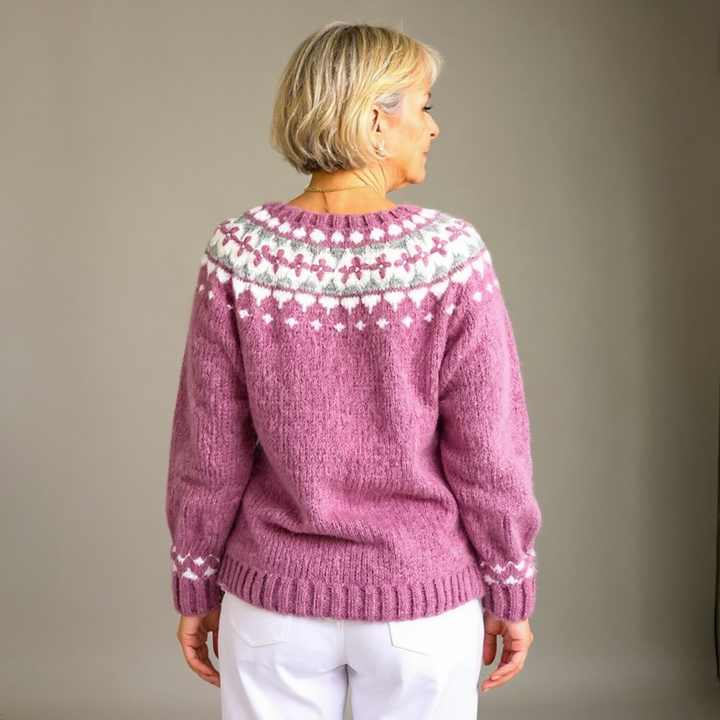 Anna | Strickjacke im isländischen Vintage-Stil