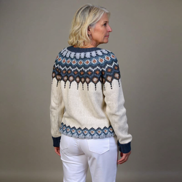 Gerda | Strickjacke im isländischen Vintage-Stil