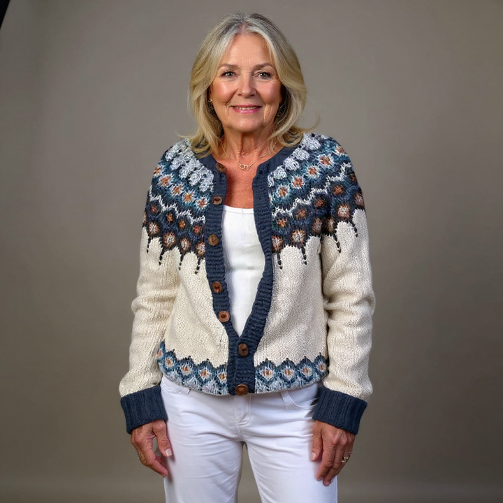 Gerda | Strickjacke im isländischen Vintage-Stil
