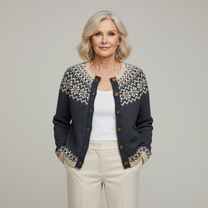Heidi | Vintage-Strickjacke