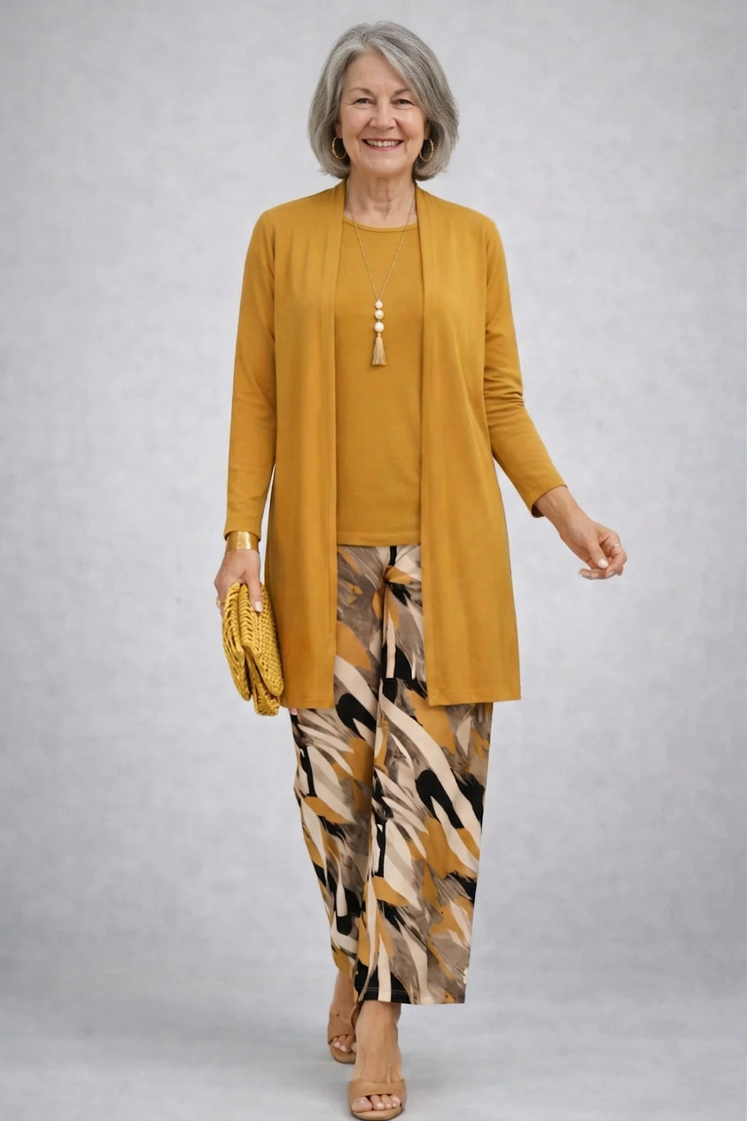 Eva | Elegantes dreiteiliges Damenset
