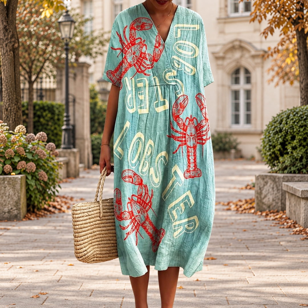 Bequemes Herbstkleid