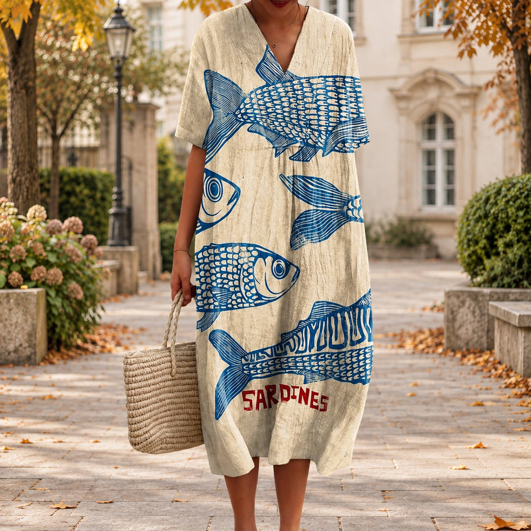 Bequemes Herbstkleid