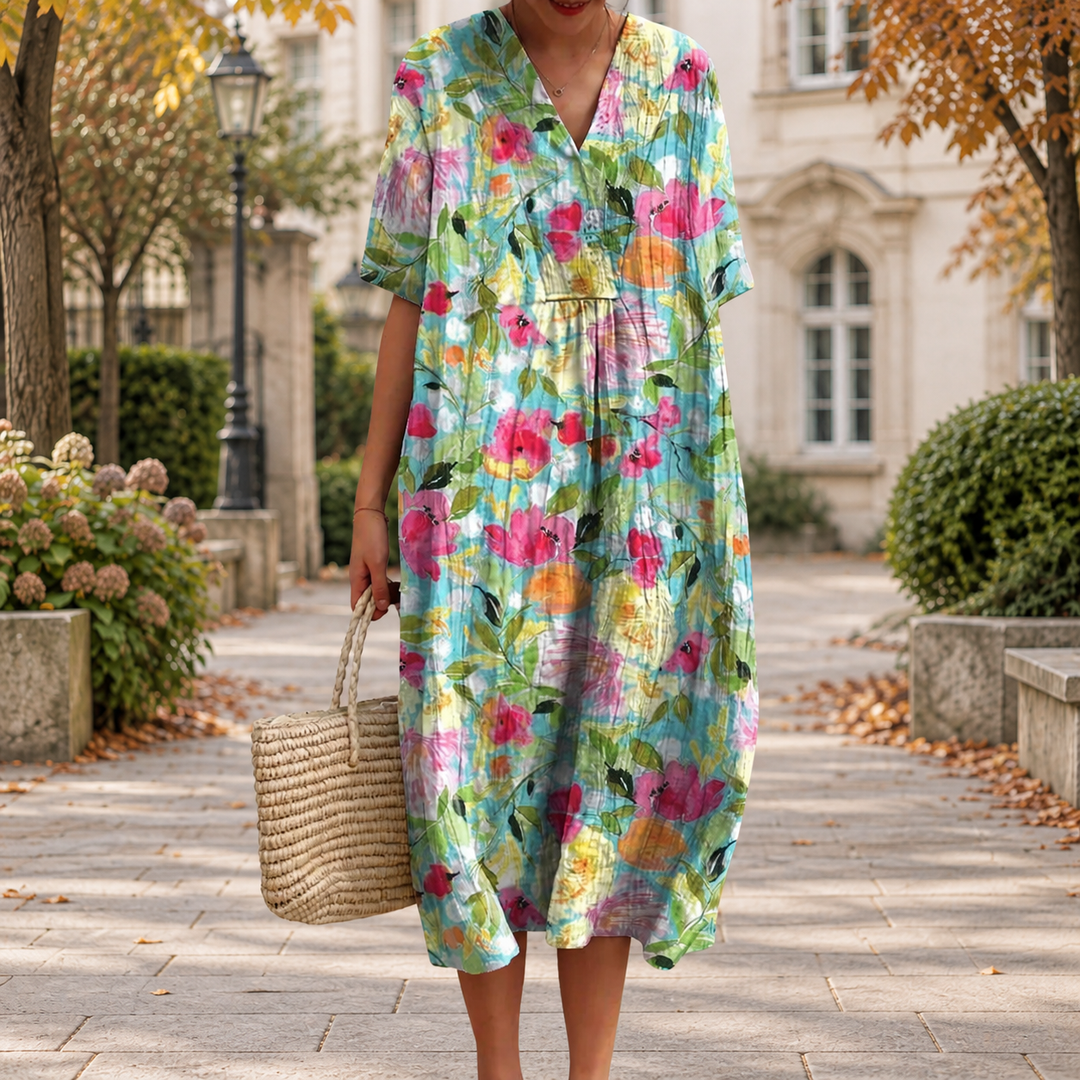 Bequemes Herbstkleid