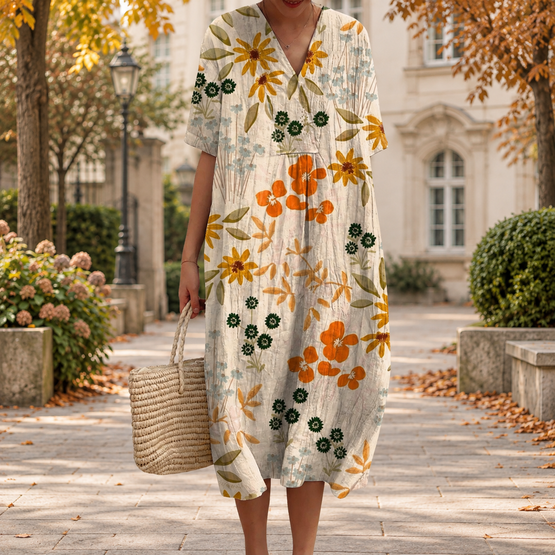 Bequemes Herbstkleid