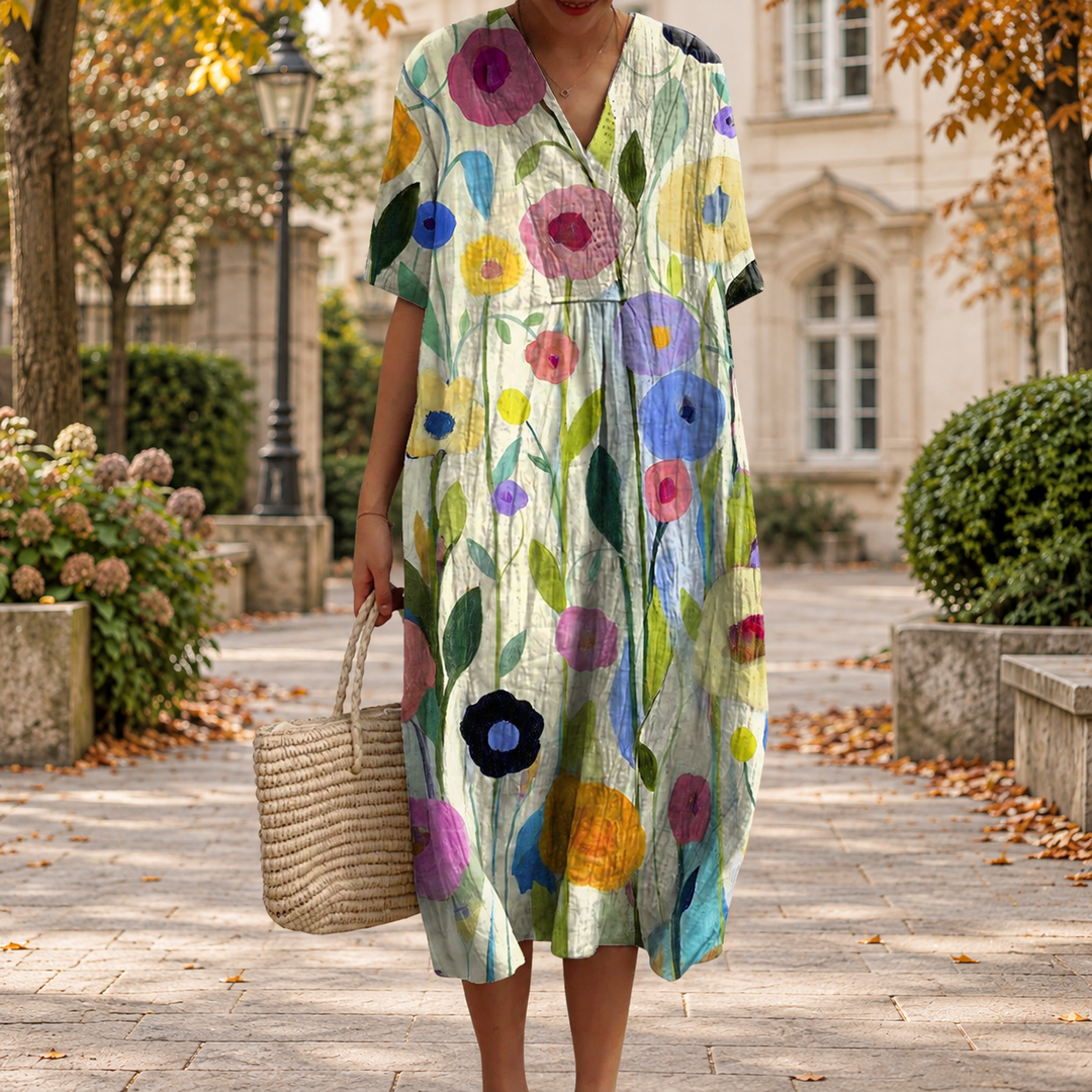 Bequemes Herbstkleid