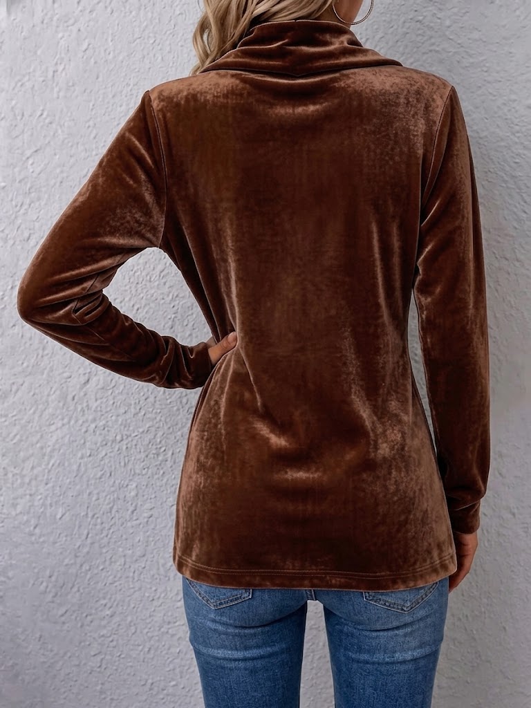 Katrin™ | Offener Blazer mit Schimmer