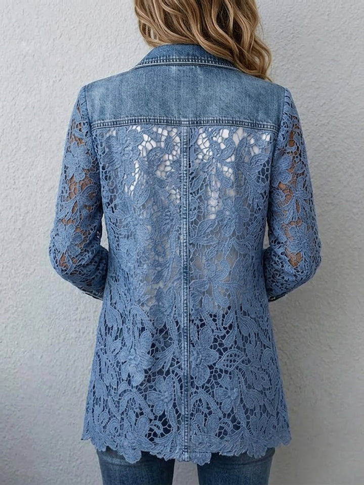 Doris™ | Blazer mit durchbrochenen Blüten