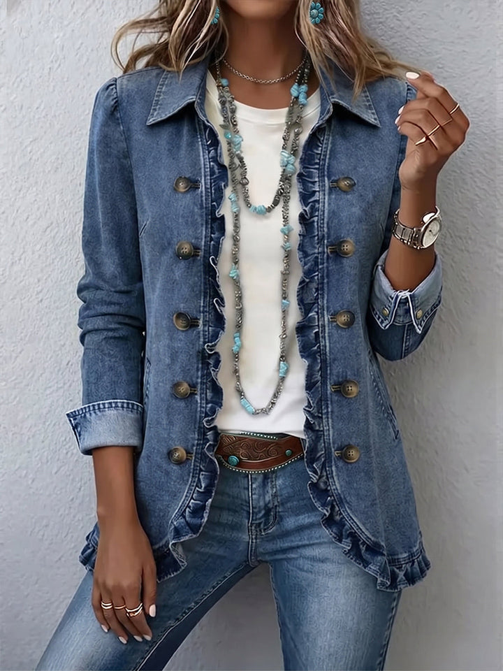 Luisa | Jacke mit Rüschen